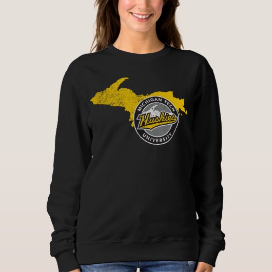 Michigan Tech Huskies Staatsvorm Trui (Voorkant)
