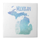 Michigan Tegeltje (Voorkant)
