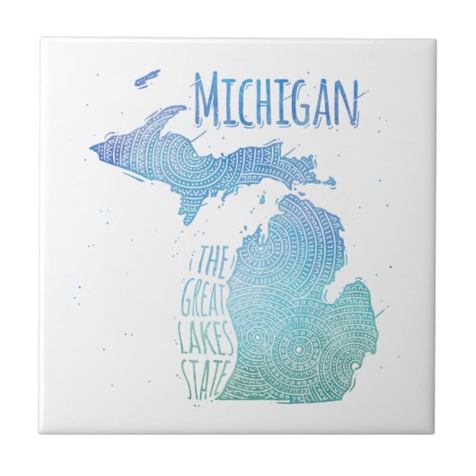 Michigan Tegeltje (Voorkant)