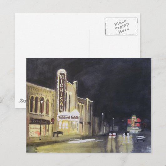 Michigan Theater Ann Arbor Briefkaart