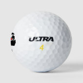 Michigan thuis is waar het hart ligt golfballen (Logo)