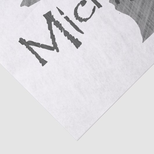 Michigan Tissuepapier (Detail)