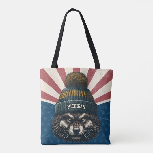 Michigan Tote Bag (Achterkant)