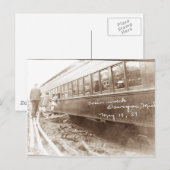 Michigan Train Wreck Briefkaart (Voorkant / Achterkant)