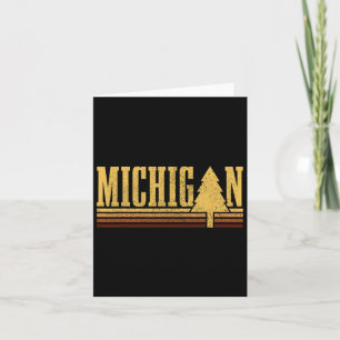 Michigan  Tree State Pride Camping Hiking M Kaart
