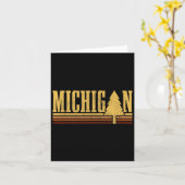 Michigan  Tree State Pride Camping Hiking M Kaart (Gele Bloem)