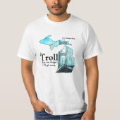 Michigan Troll: Geef me Fudge! T-shirt (Voorkant)