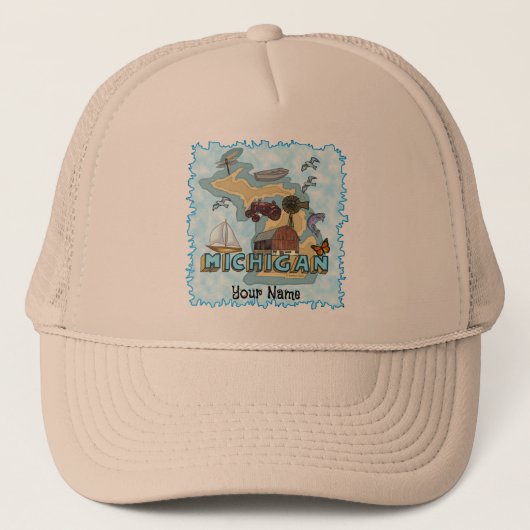 Michigan Trucker Pet (Voorkant)