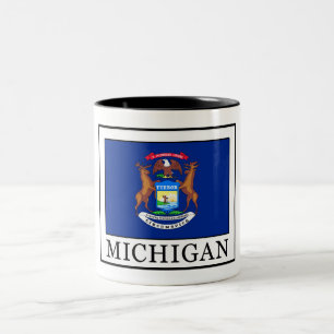 Michigan Tweekleurige Koffiemok