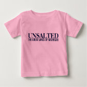 Michigan Unsalted Kinder Baby Shirt (Voorkant)