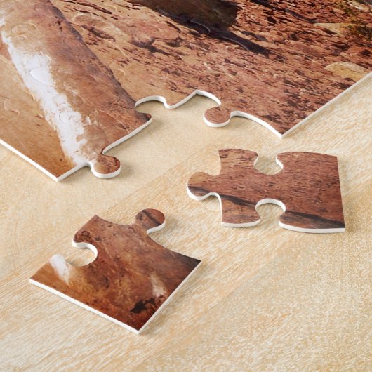 Michigan Upper Peninsula Shoreline Legpuzzel (Zijkant)