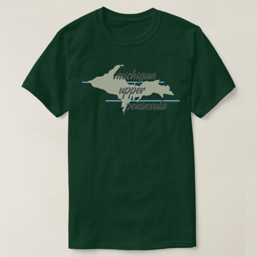 Michigan Upper Peninsula T-shirt (Design voorkant)