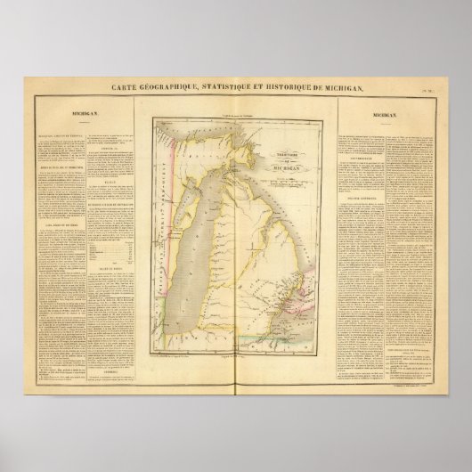Michigan US Poster (Voorkant)