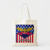 Michigan USA Flag Tote Bag (Voorkant)