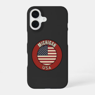 Michigan Verenigde Staten van Amerika iPhone 16 Hoesje