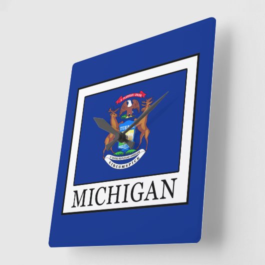 Michigan Vierkante Klok (Hoek)