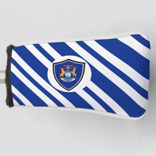 Michigan vlag golfheadcover (Voorkant)