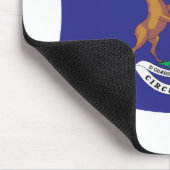 Michigan Vlag Muismat (Hoek)