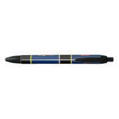 Michigan vlag zwarte inkt pen (Achterkant)