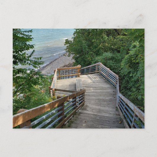 Michigan vooruitzicht briefkaart (Voorkant)
