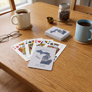 Michigan Vormige Golven Pokerkaarten