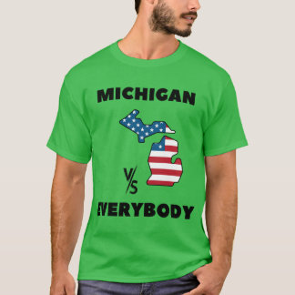 michigan vs everybody t-shirt