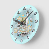 Michigan Vuurtoren klok (Hoek)