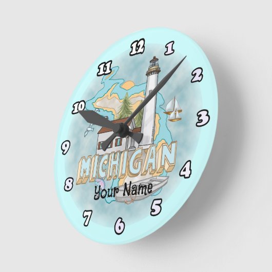 Michigan Vuurtoren klok (Hoek)