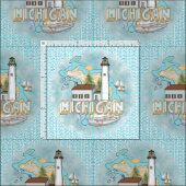 Michigan Vuurtoren Stof (Delen)