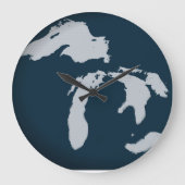 Michigan Wall Clock Grote Klok (Voorkant)
