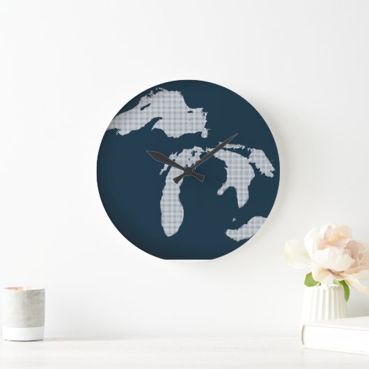 Michigan Wall Clock Grote Klok (Huis)