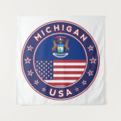 Michigan Wandkleed (Voorkant)