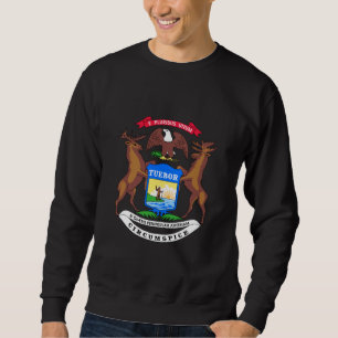 Michigan wapen sweatshirt