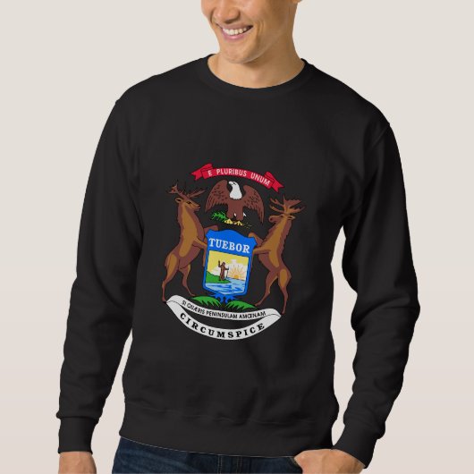 Michigan wapen sweatshirt (Voorkant)
