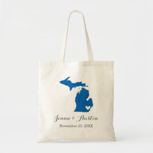 Michigan Wedding Welkom Tote Bag