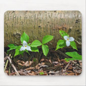 Michigan White Trilliums Muismat (Voorkant)