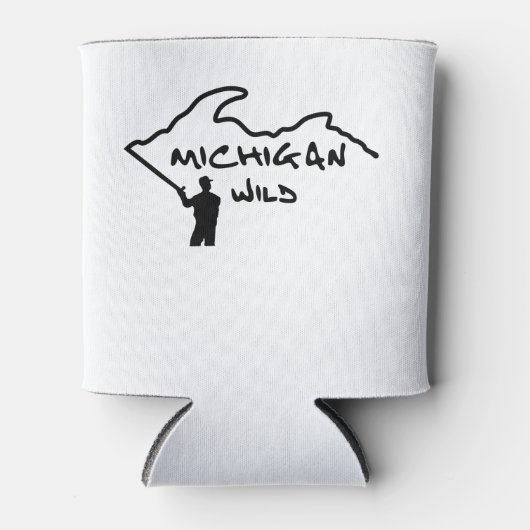 Michigan Wilde Logo Koelbox Blikjeskoeler (Voorkant)