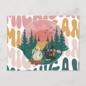 Michigan Wilderness Retreat Briefkaart (Voorkant)