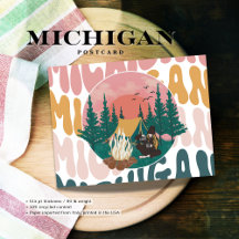 Michigan Wilderness Retreat Briefkaart
