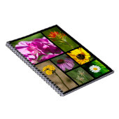 Michigan Wildflower Montage Notitieboek (Rechterzijde)