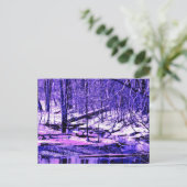 Michigan Winter Briefkaart (Staand voorkant)