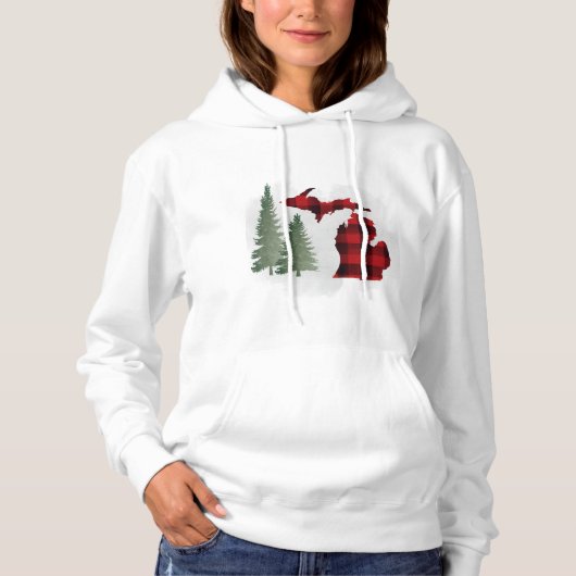 Michigan Winter Sweatshirt Hoodie (Voorkant)