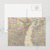 Michigan, Wisconsin Briefkaart (Voorkant / Achterkant)