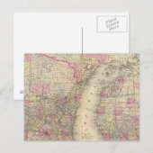 Michigan, Wisconsin Briefkaart (Voorkant / Achterkant)