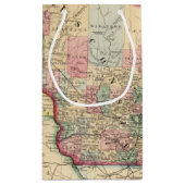 Michigan, Wisconsin Map door Mitchell Klein Cadeauzakje (Achterkant)