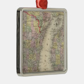 Michigan, Wisconsin Metalen Ornament (Rechts)