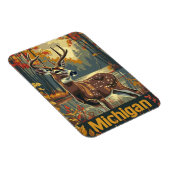 Michigan witstaarthert magneet (Rechterzijde)