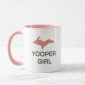 Michigan Yooper Coffee Mok (Links)