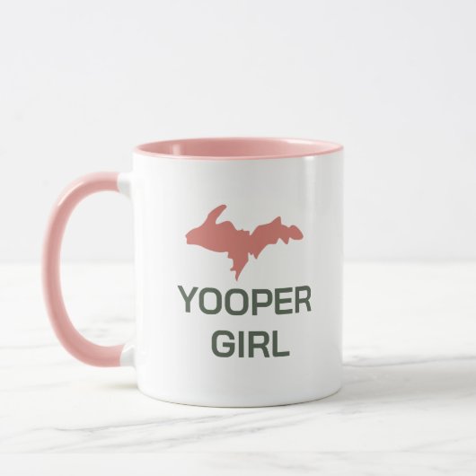 Michigan Yooper Coffee Mok (Links)