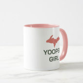 Michigan Yooper Coffee Mok (Voorkant rechts)